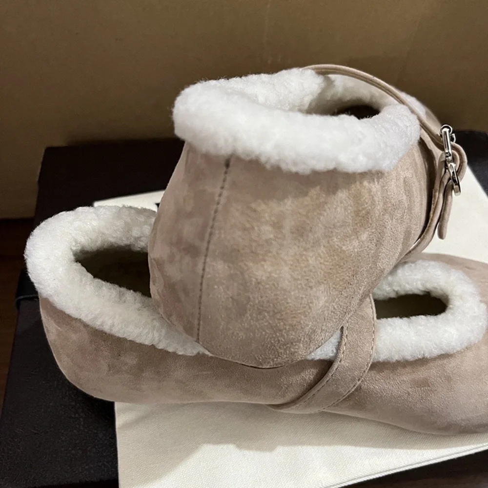 Alaïa Fleece-Lined Mary Jane Shoes Size EU 38 - Picture 9 of 9